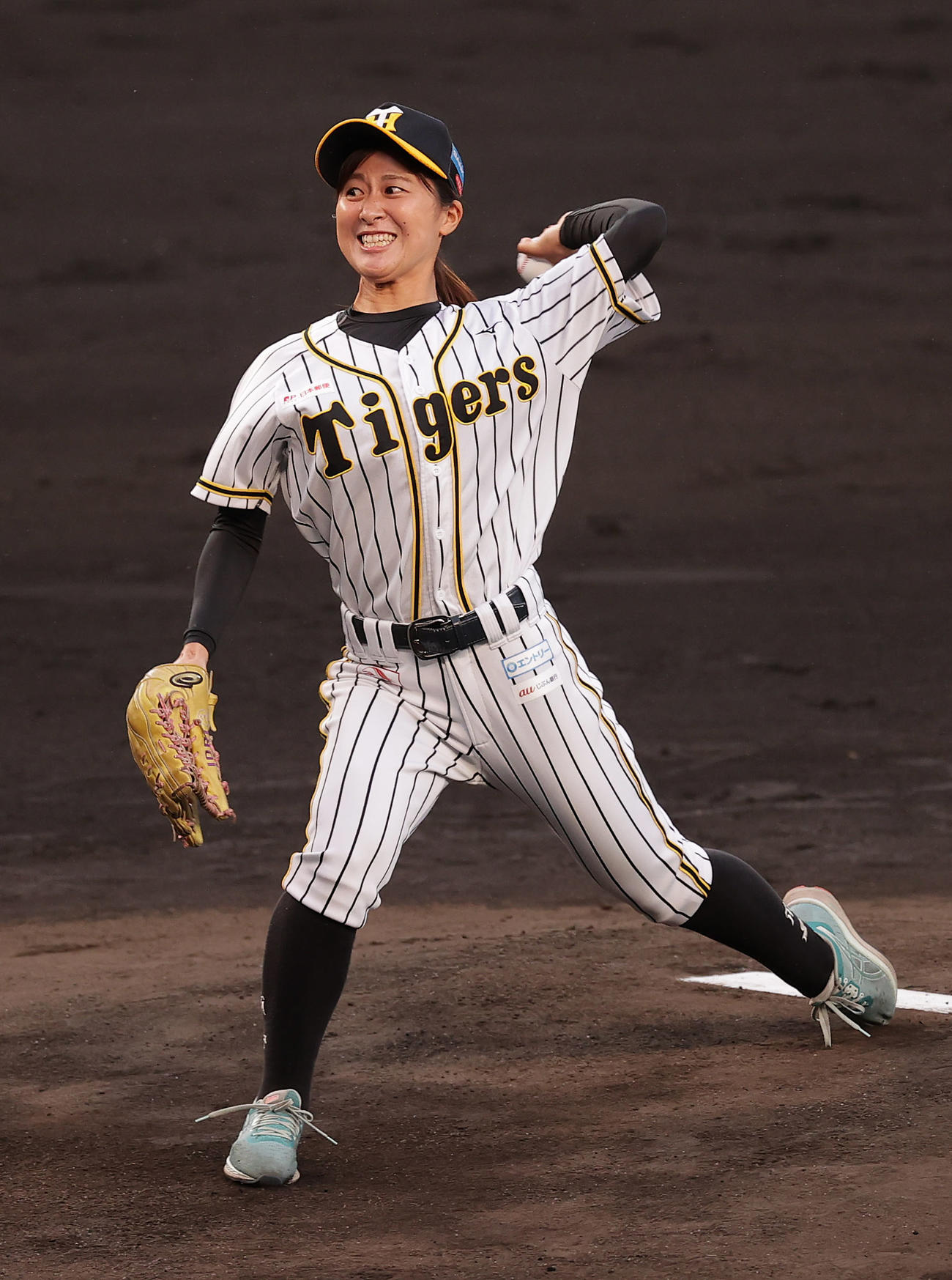 阪神タイガースWomenの三浦伊織（2022年4月撮影）
