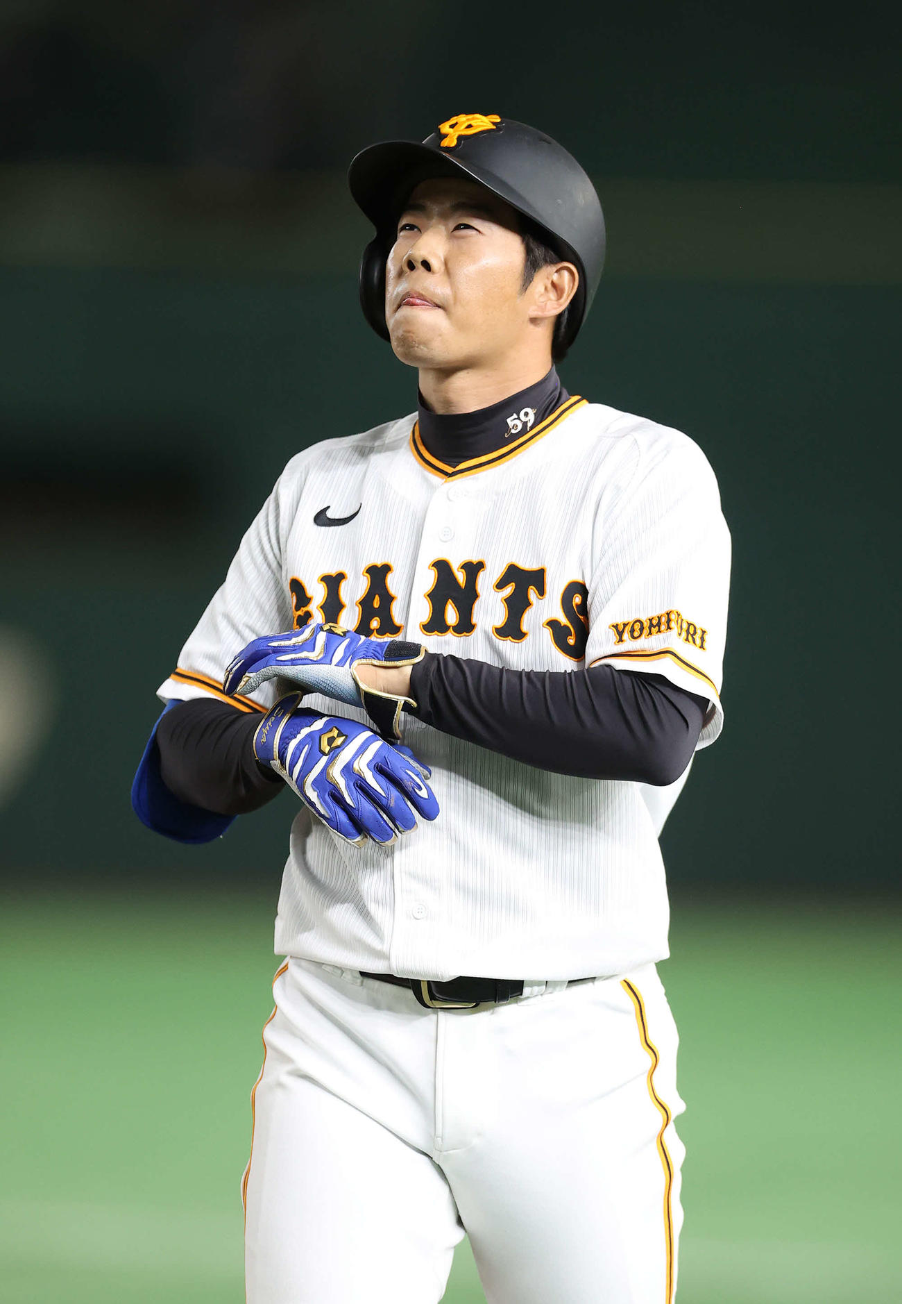 巨人松原聖弥（2023年6月4日撮影）