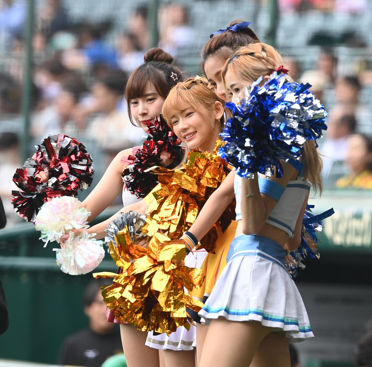 阪神対中日　台湾チアガール（撮影・前岡正明）
