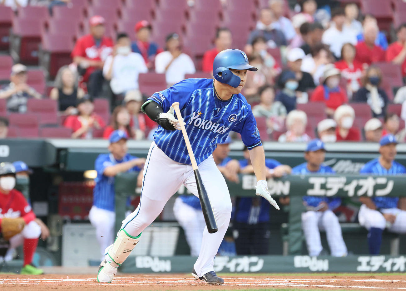 DeNA佐野恵太（2023年6月27日撮影）