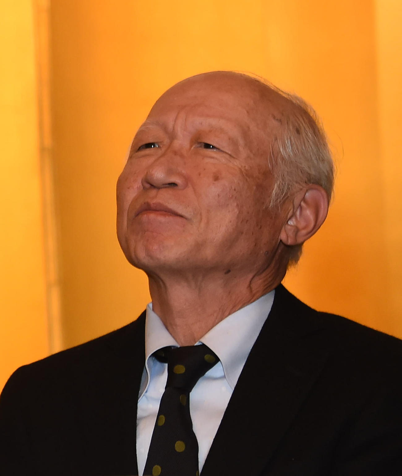 角和夫代表取締役会長グループＣＥＯ（２０１７年１２月２日撮影）