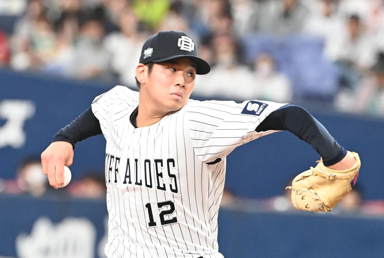 オリックス山下舜平大（23年5月撮影）