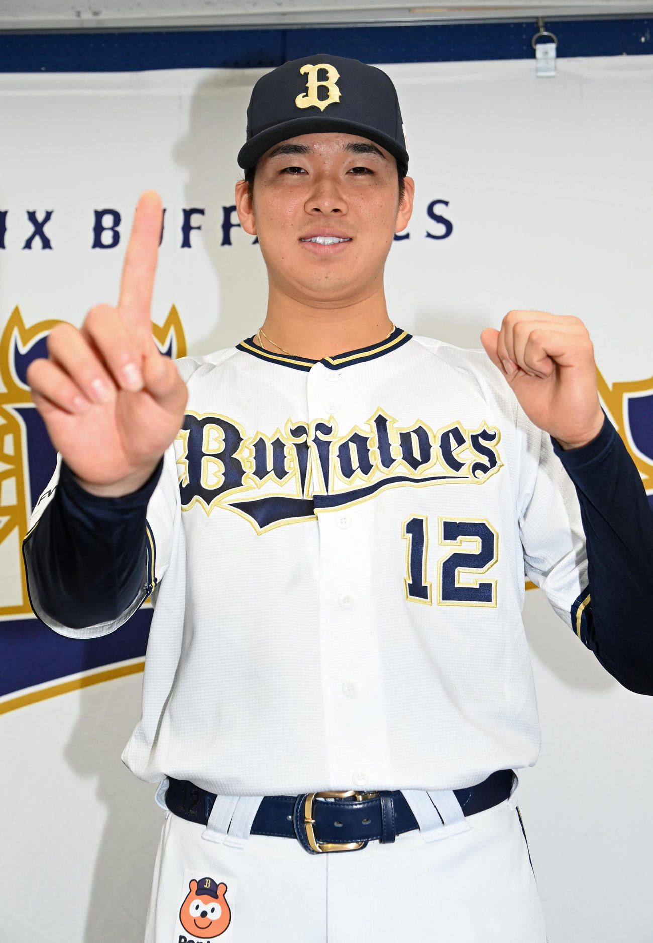 選手間投票で選出されたオリックス山下（2023年6月27日撮影）