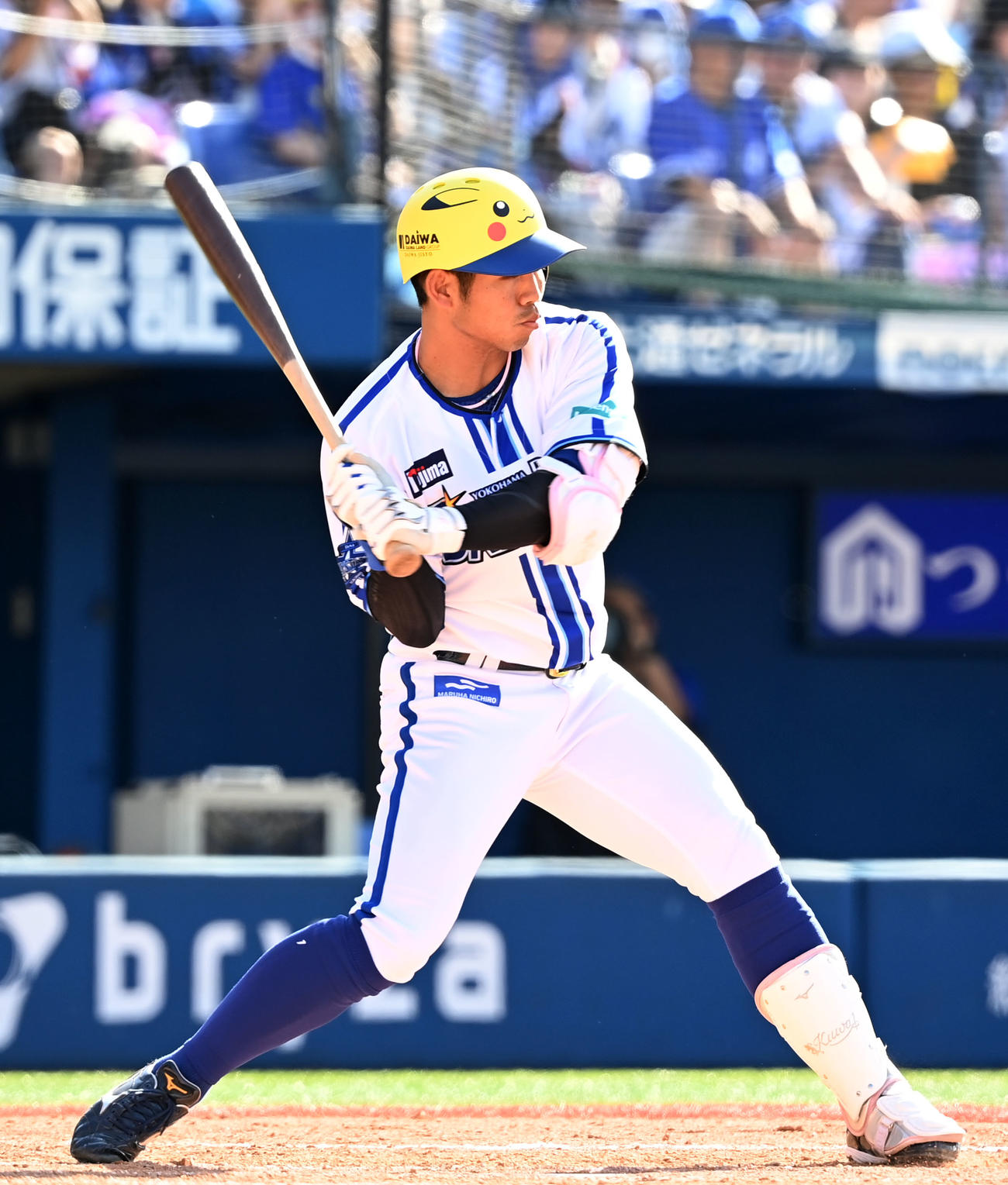 DeNA対中日　7回裏、代打で登場したDeNA桑原将志（撮影・横山健太）