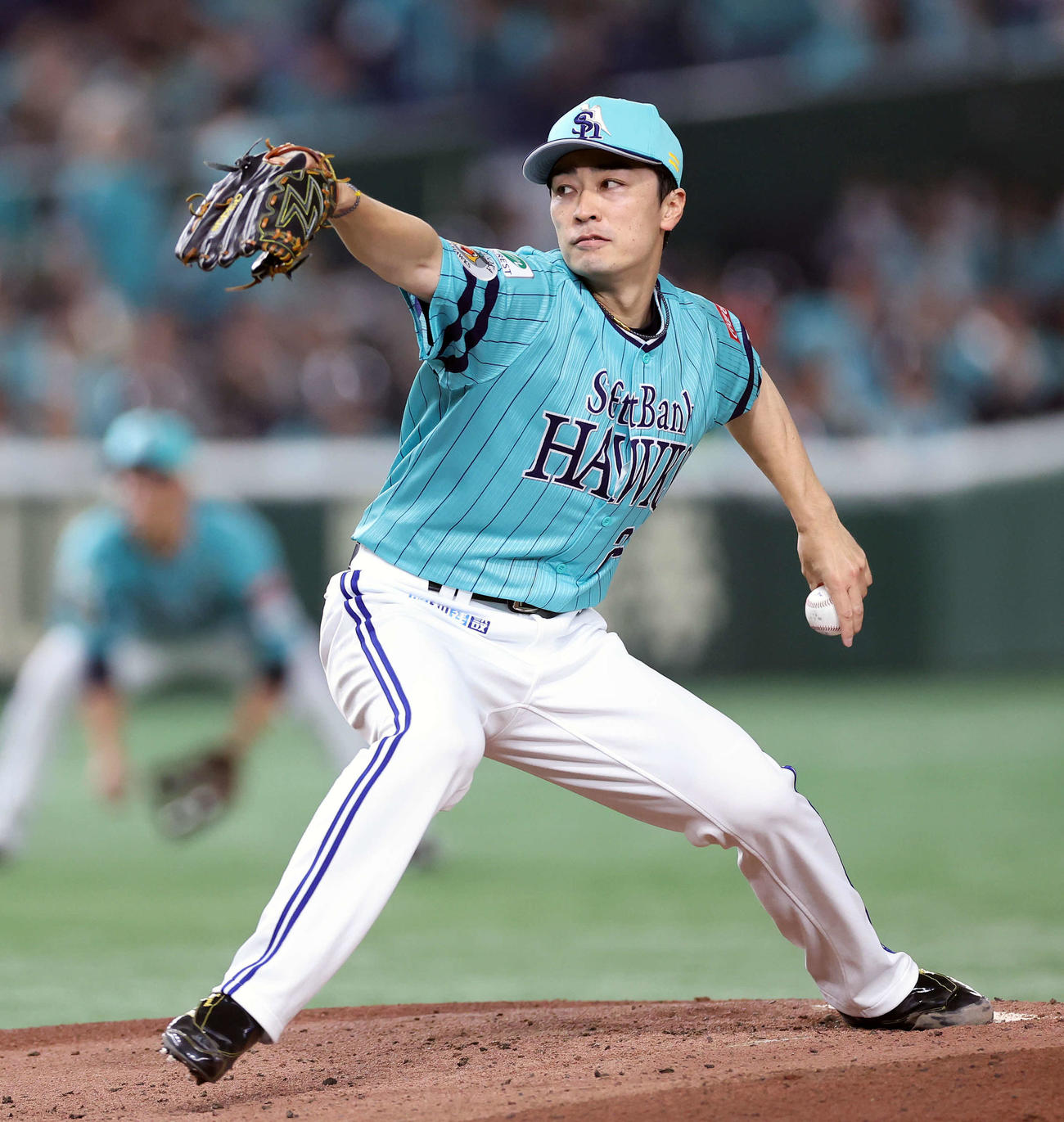 ソフトバンク和田毅（2023年6月26日撮影）