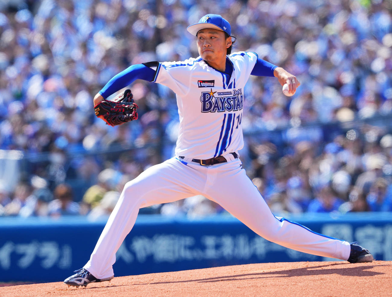 DeNA石田健大（2023年4月9日撮影）