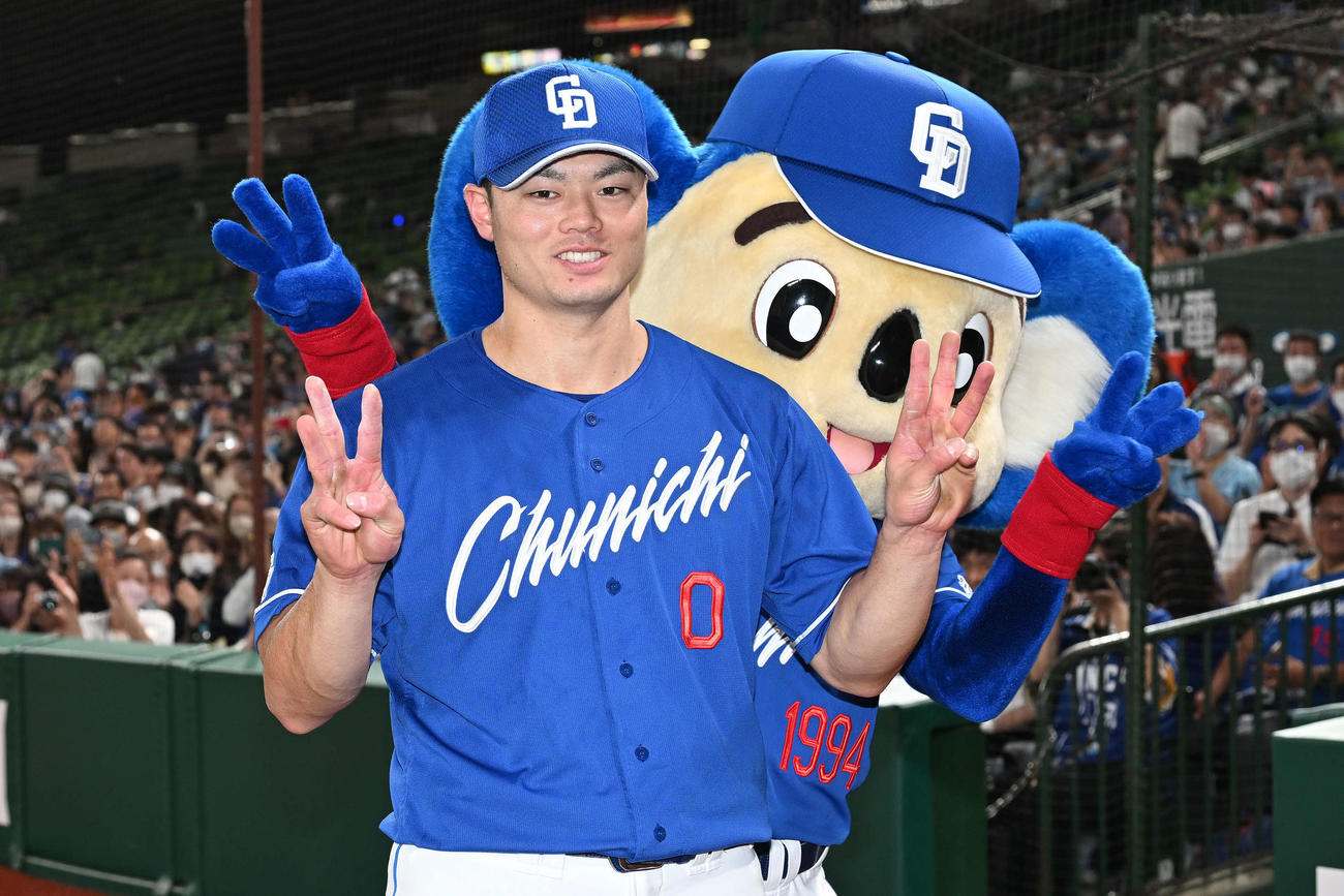 中日細川成也（2023年6月8日撮影）
