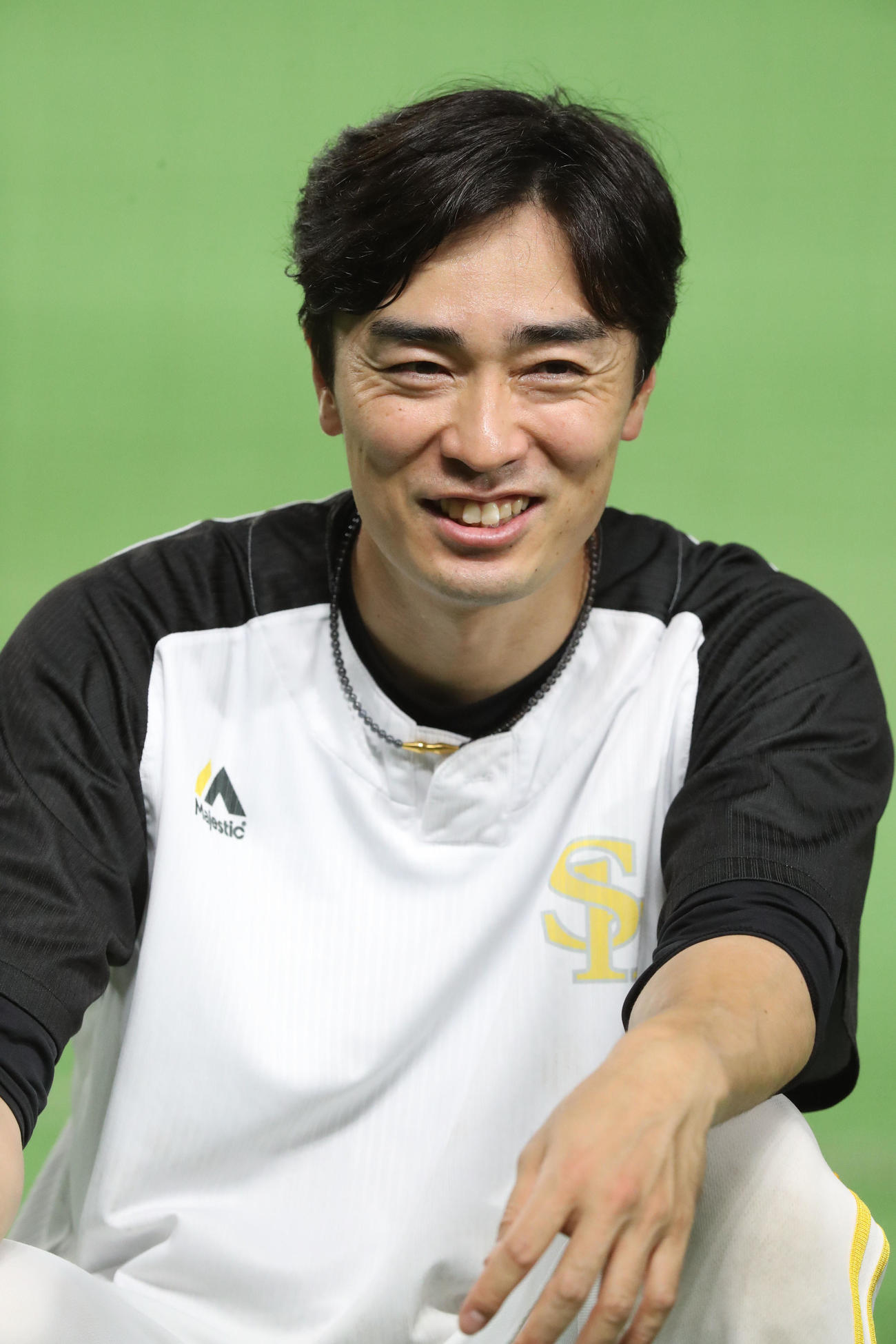 ソフトバンク和田毅（2023年7月3日撮影）