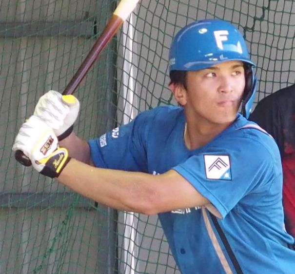 日本ハム山田遥楓（2022年11月13日撮影）