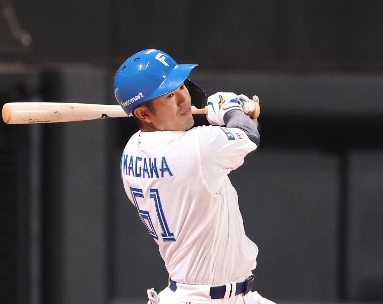 日本ハム今川優馬（2023年4月撮影）