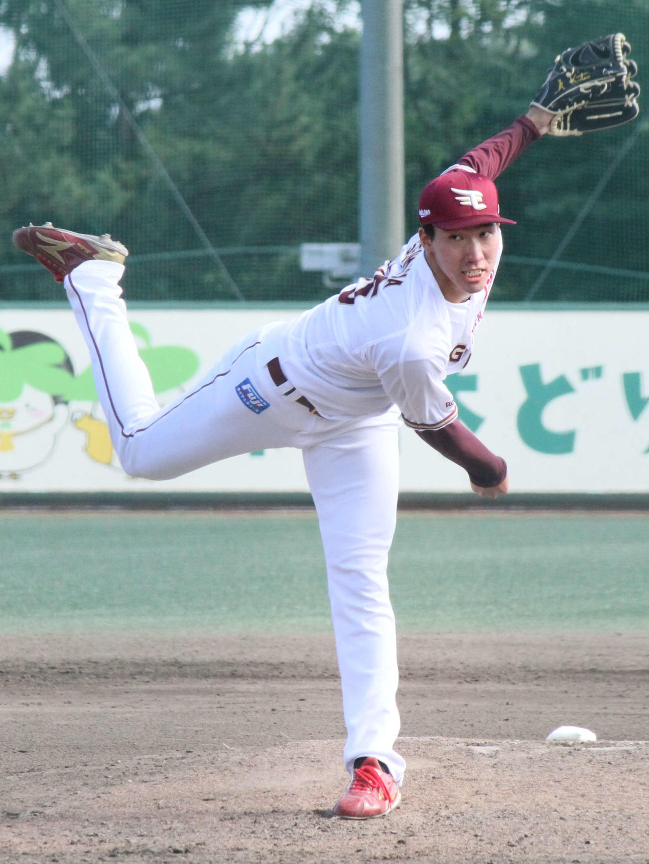 4番手で登板し、9回を無失点で抑えた清宮