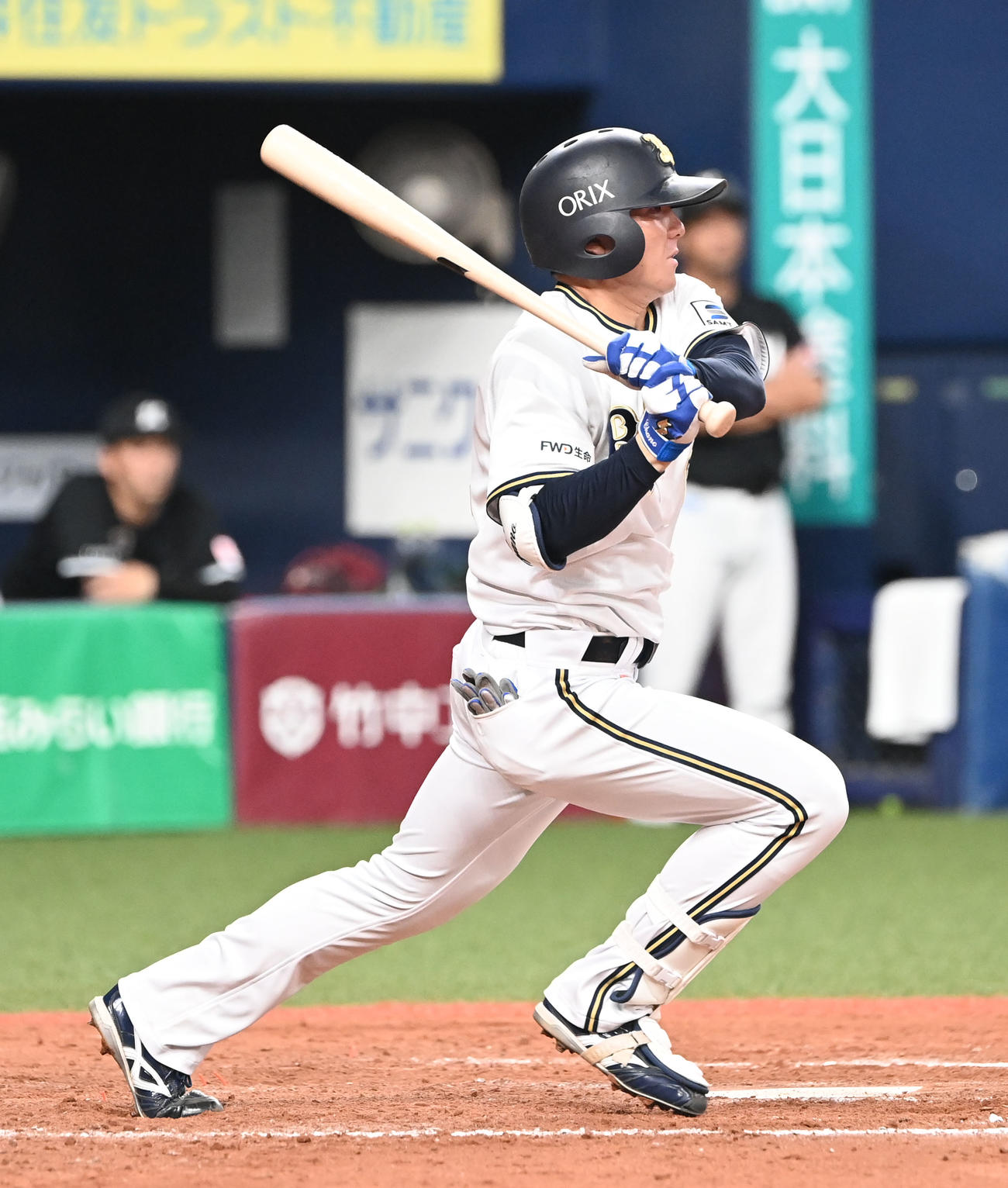 オリックス茶野篤政（2023年6月28日撮影）