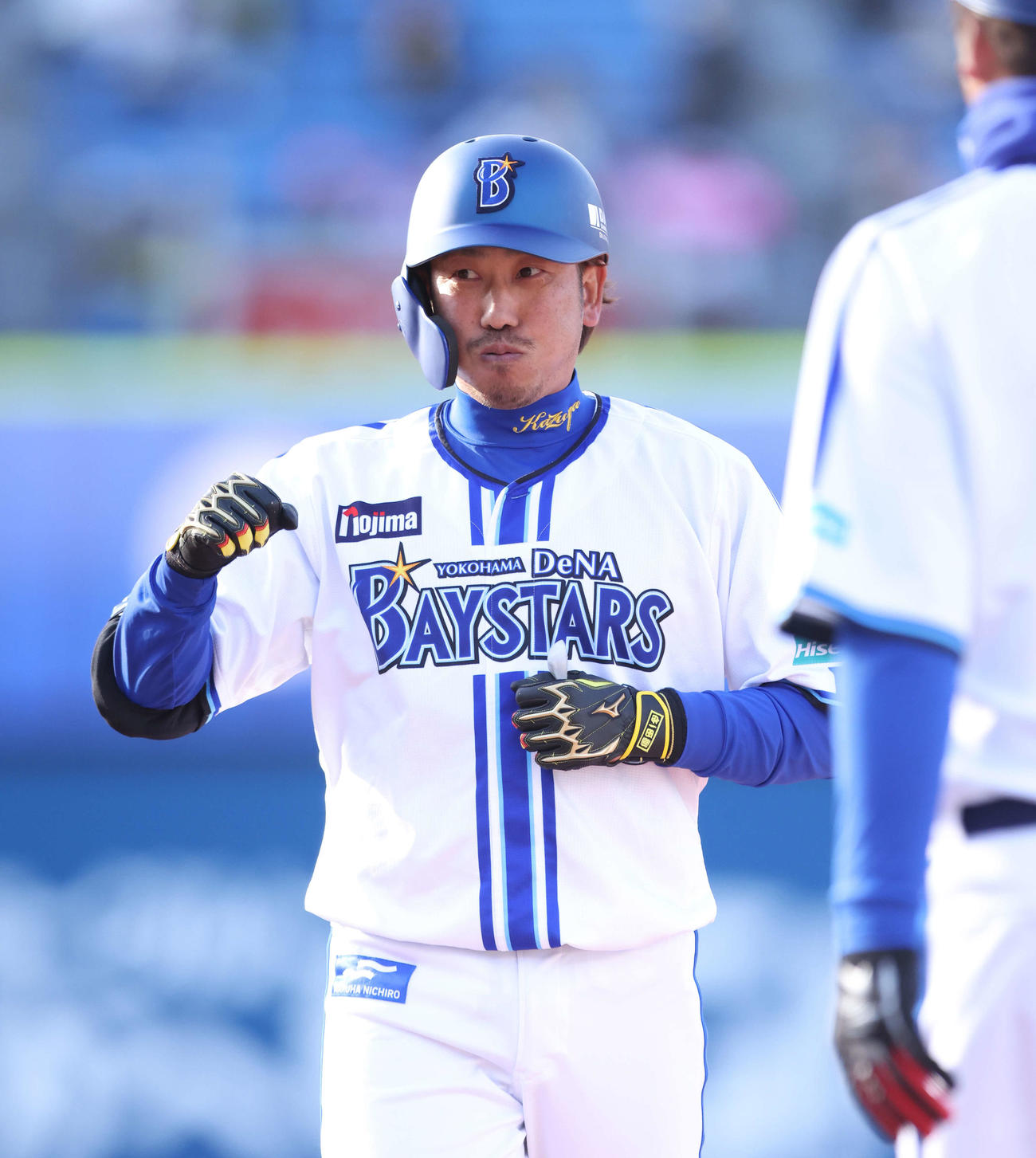 DeNA藤田一也（2023年3月14日撮影）