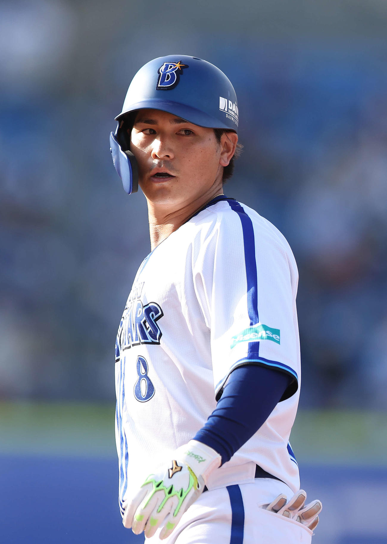 DeNA神里和毅（2023年3月11日撮影）