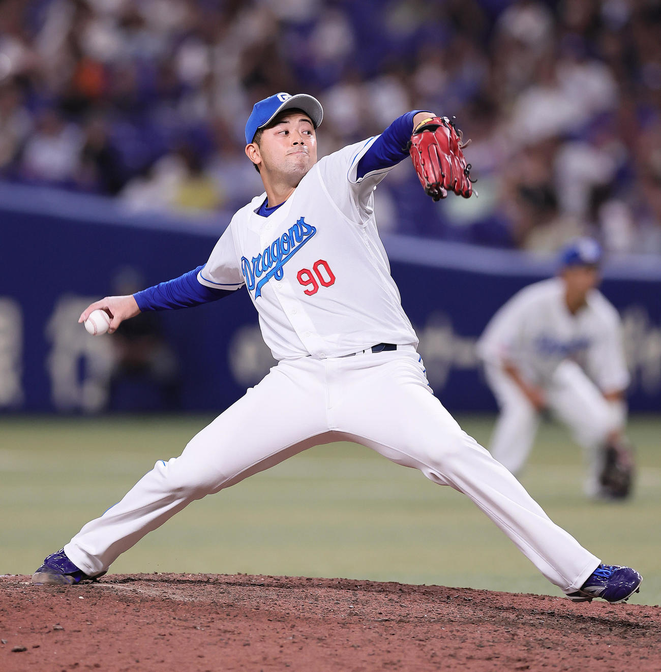 中日松山晋也（2023年7月5日撮影）