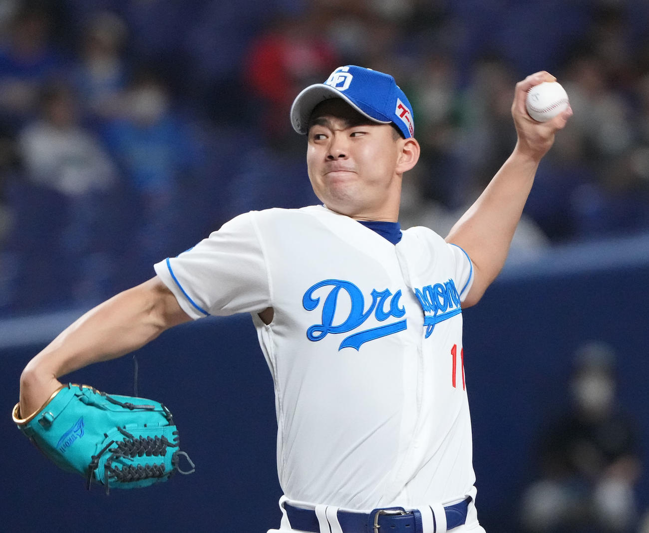中日小笠原慎之介（23年4月撮影）