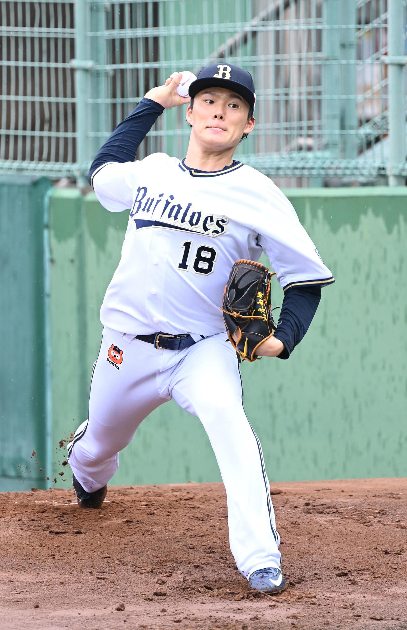 オリックス山本由伸（2023年7月13日撮影）