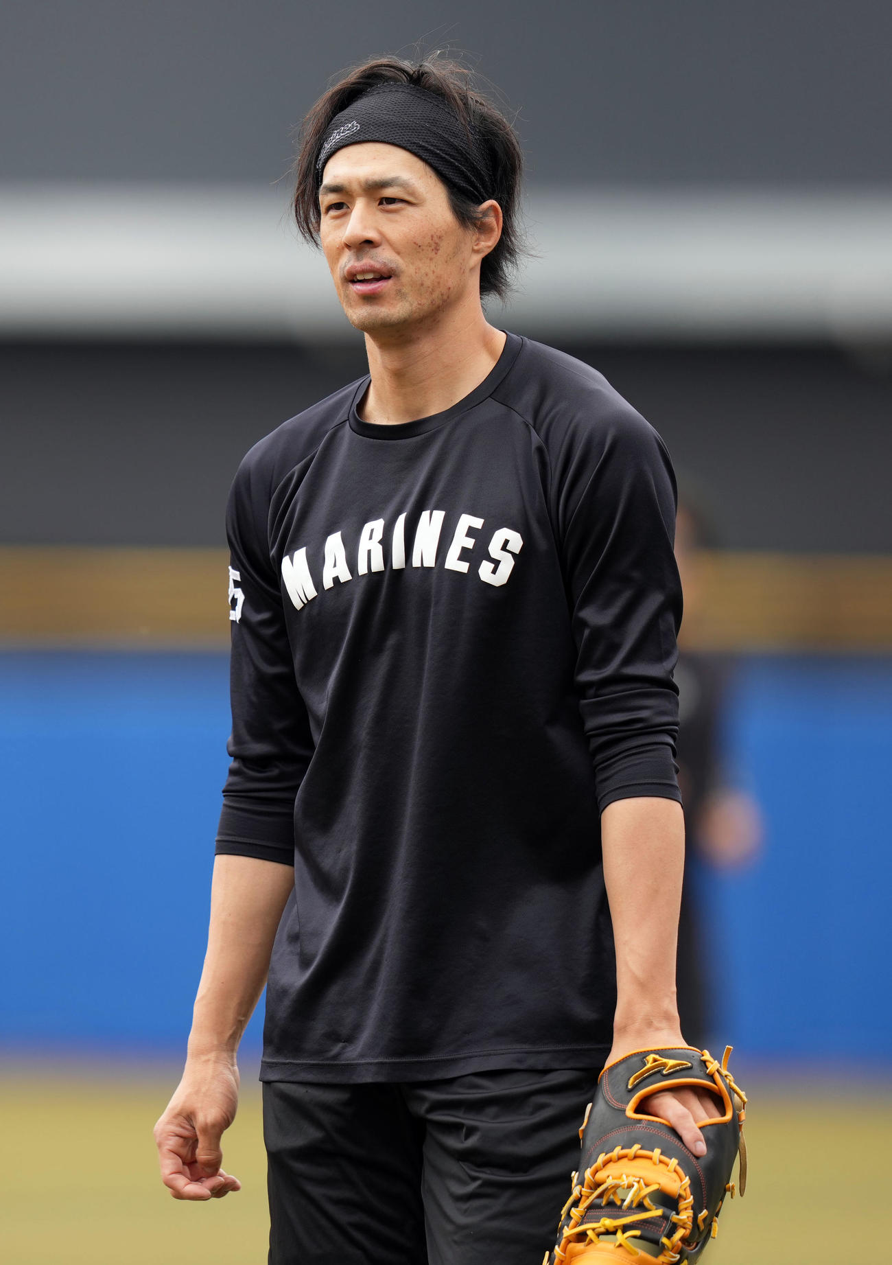 ロッテ岡大海（2023年5月撮影）