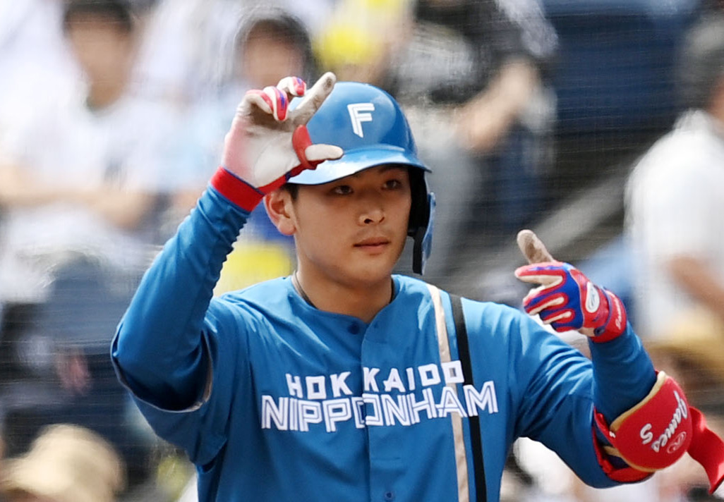 日本ハム野村佑希（2023年6月24日撮影）
