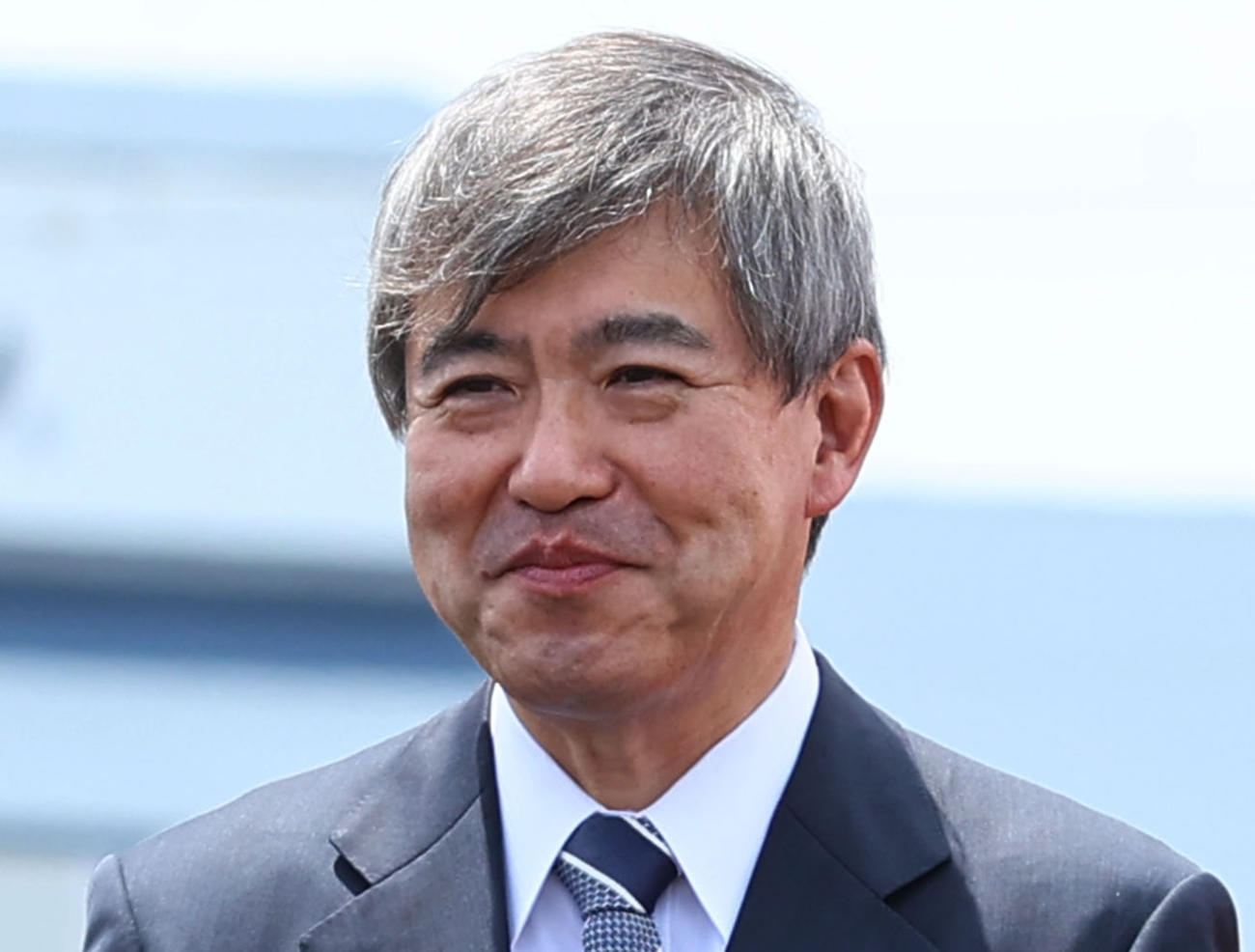 阪神の杉山健博オーナー（2023年5月18日撮影）