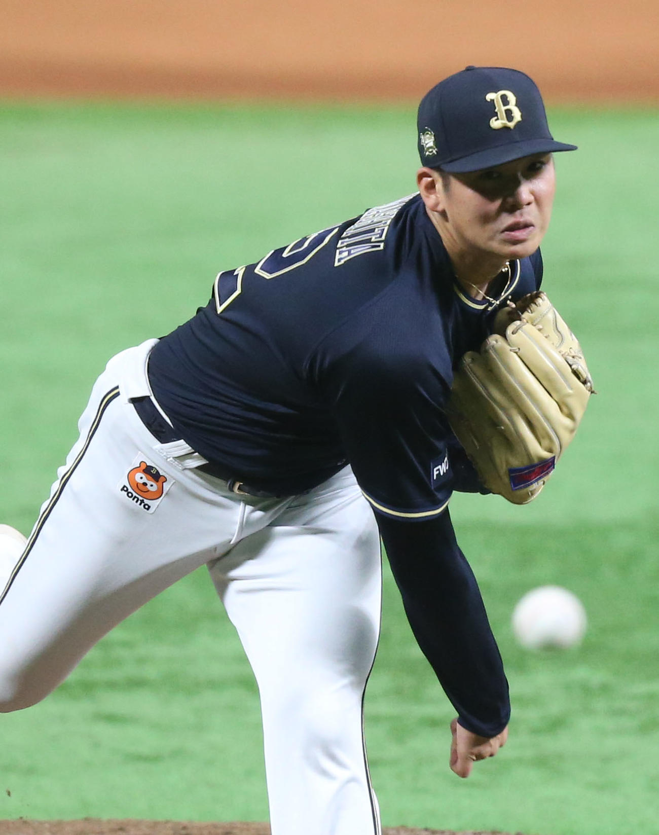 オリックス山下舜平大（2023年7月17日撮影）
