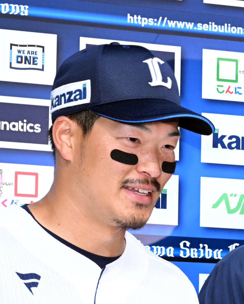 西武川越誠司（2023年6月1日撮影）