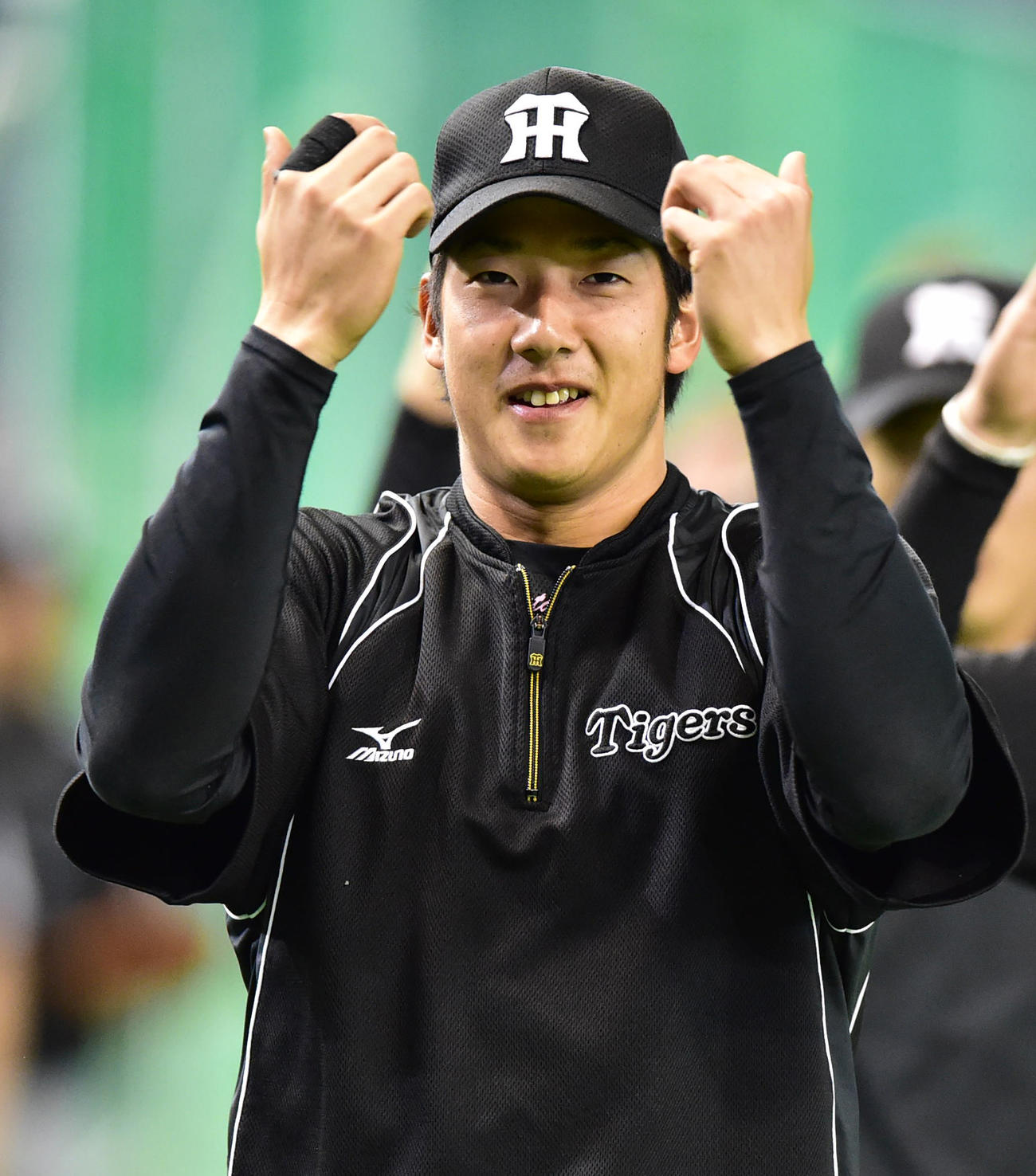 横田慎太郎さん（16年4月5日撮影）