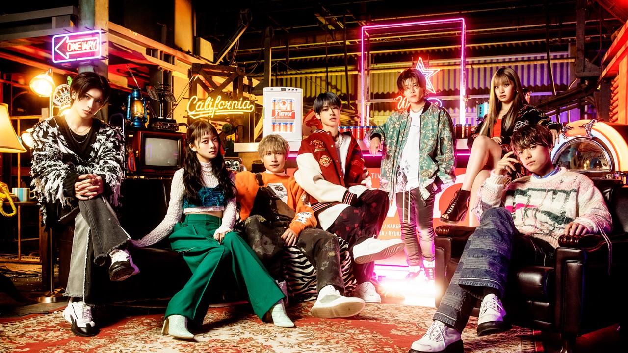 8月3日の日本ハム戦でライブ＆始球式を行う男女7人組ダンス＆ボーカルグループ「GENIC」（球団提供）