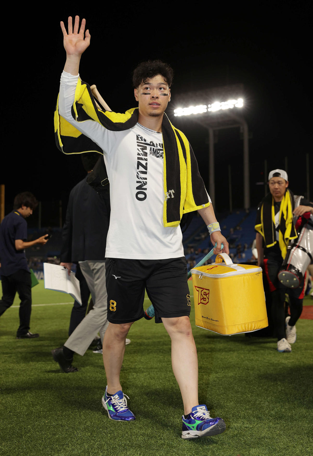 阪神佐藤輝明（2023年7月23日撮影）