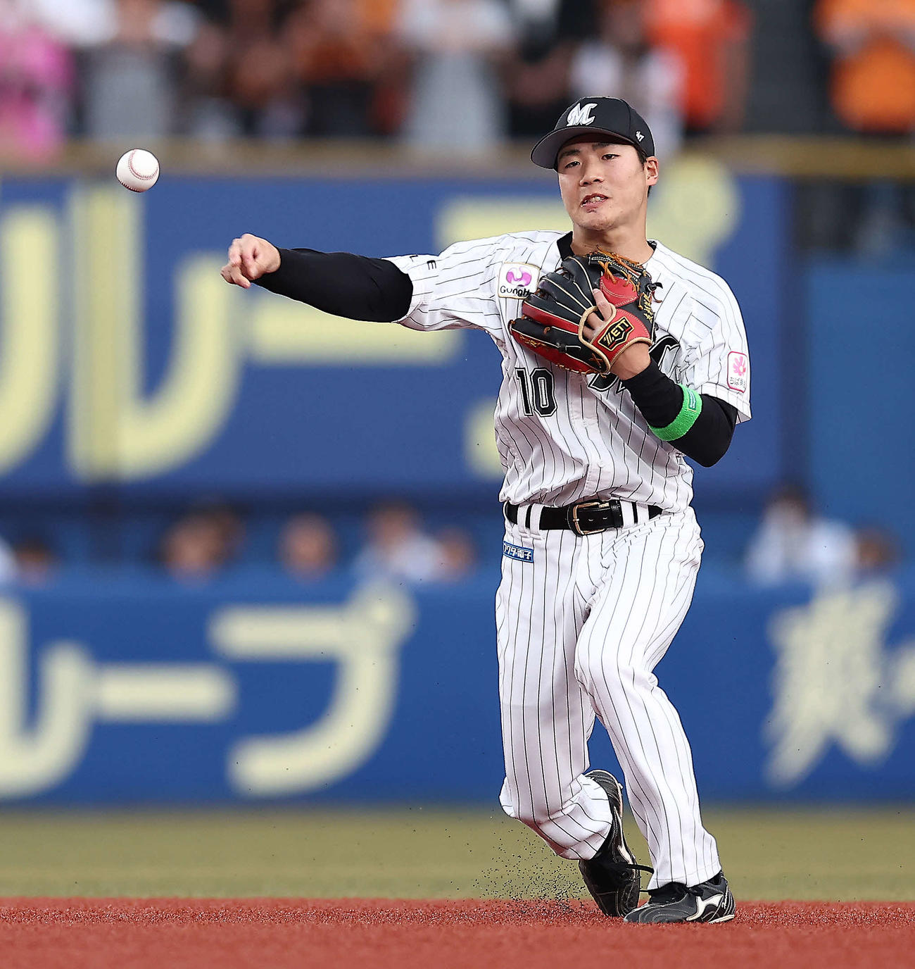ロッテ友杉篤輝（2023年3月8日撮影）