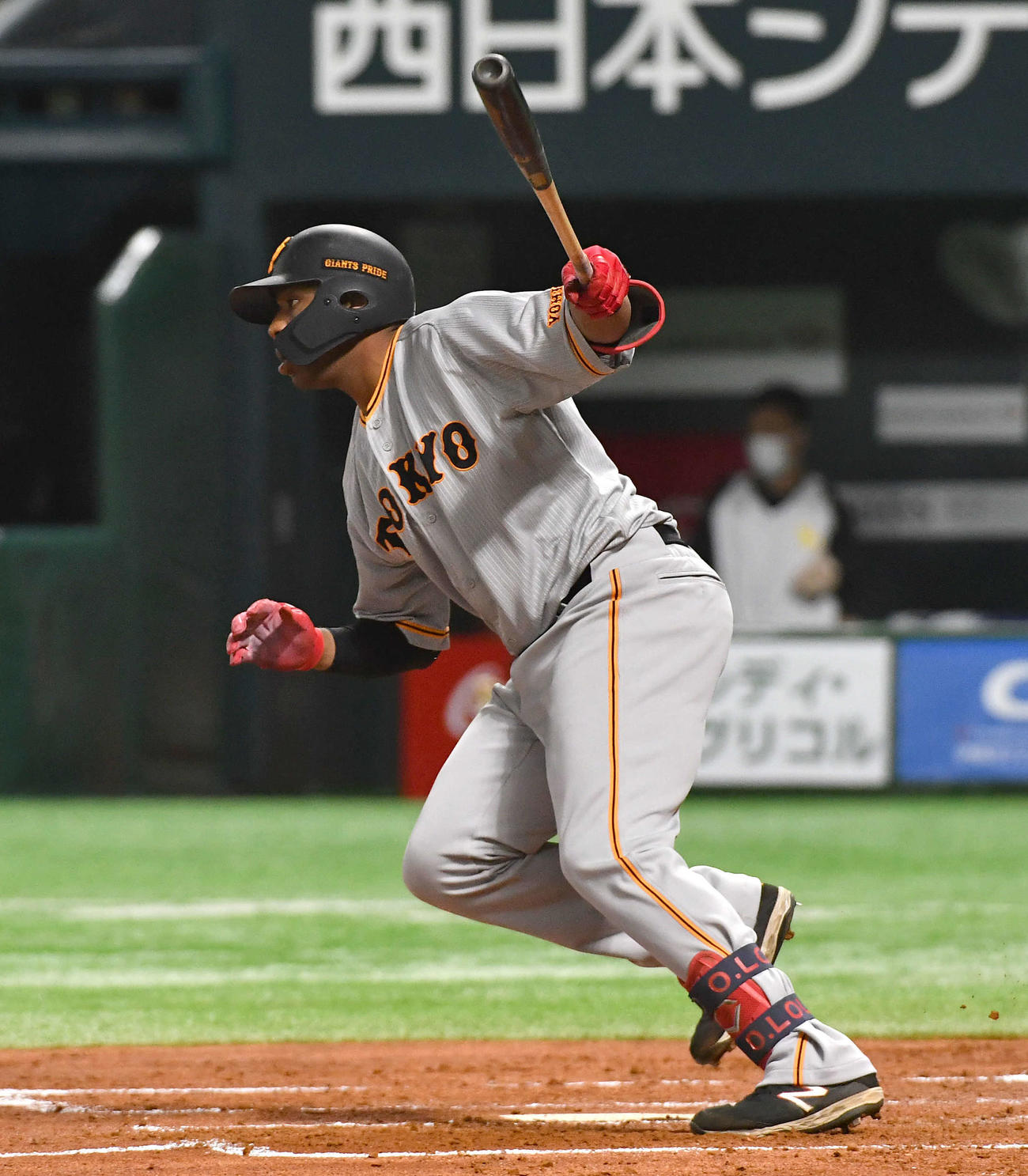 巨人オコエ瑠偉（2023年3月撮影）