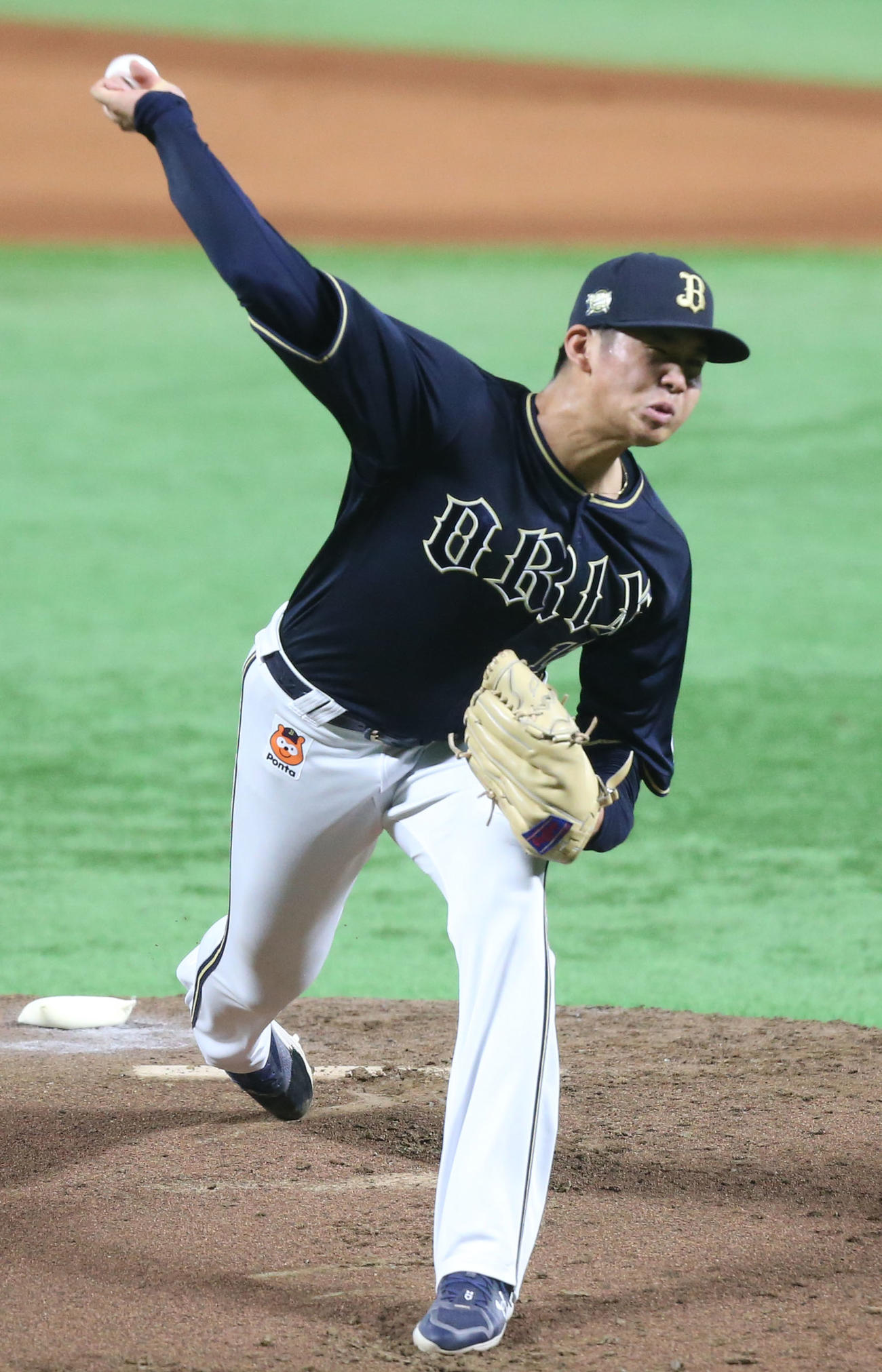 オリックス山下舜平大（2023年7月17日撮影）