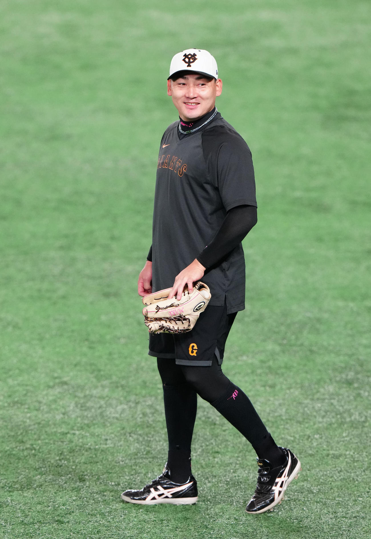巨人対中日　1軍に合流した巨人丸（撮影・江口和貴）