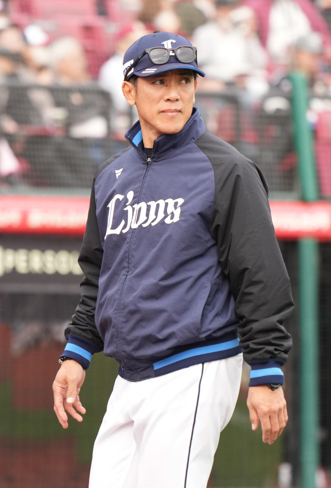 西武松井監督（2023年4月撮影）