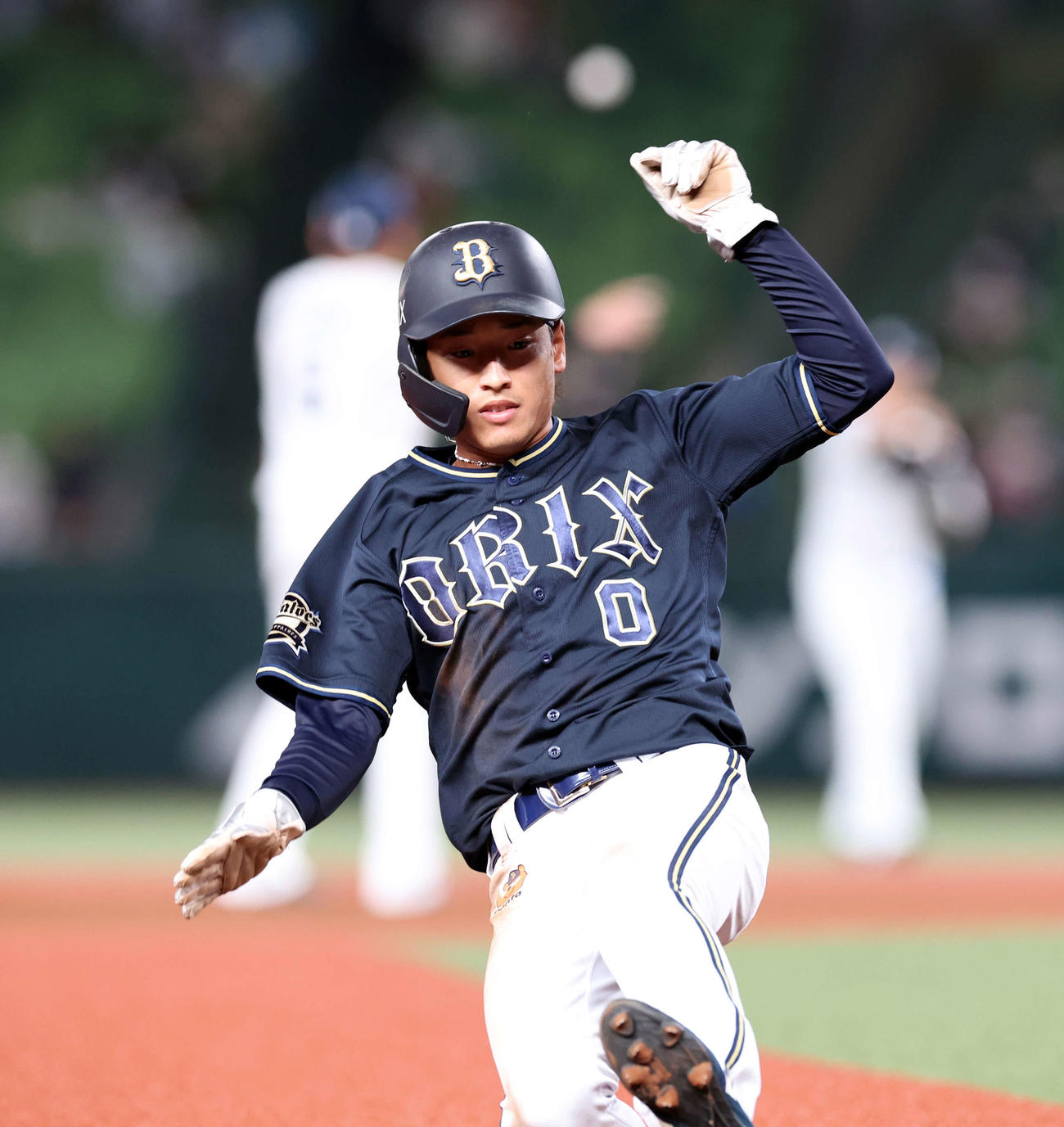 今季初先発のオリックス渡部遼人（2022年9月8日撮影）