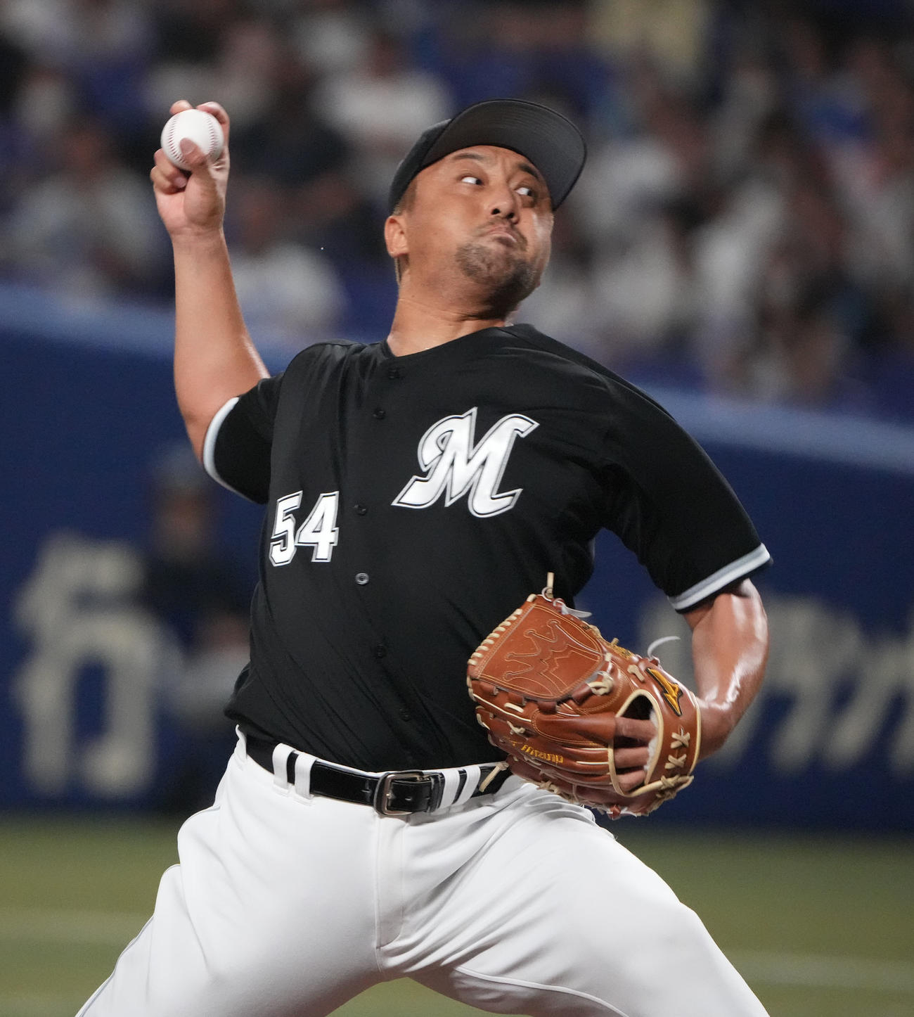 ロッテ沢村拓一（2023年6月14日撮影）