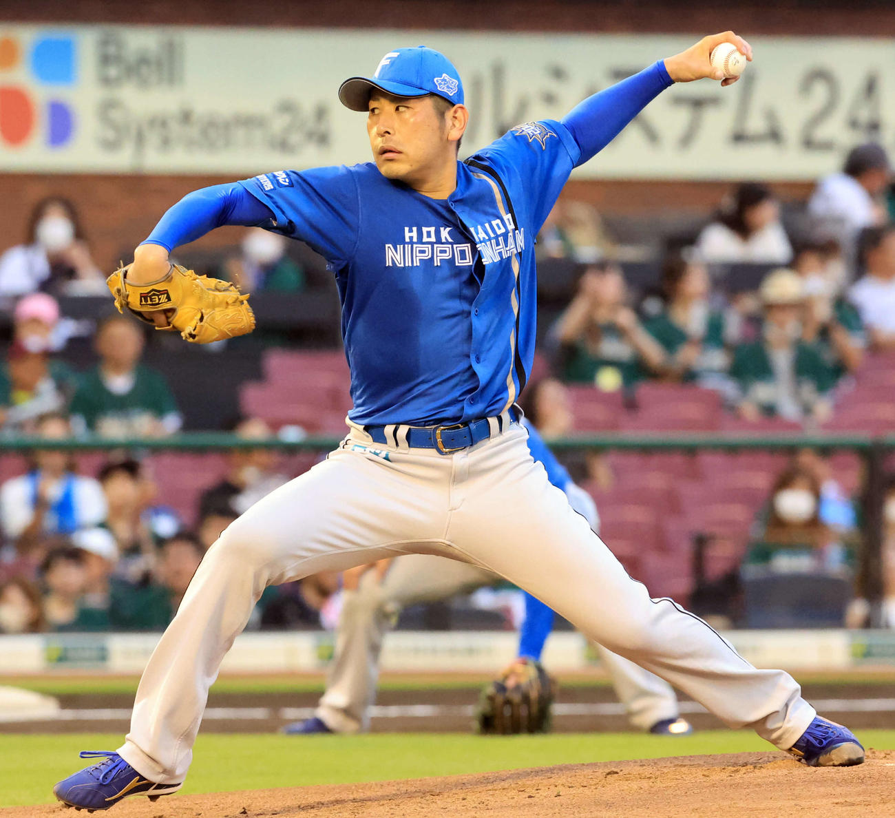 日本ハム加藤貴之（2023年7月25日撮影）