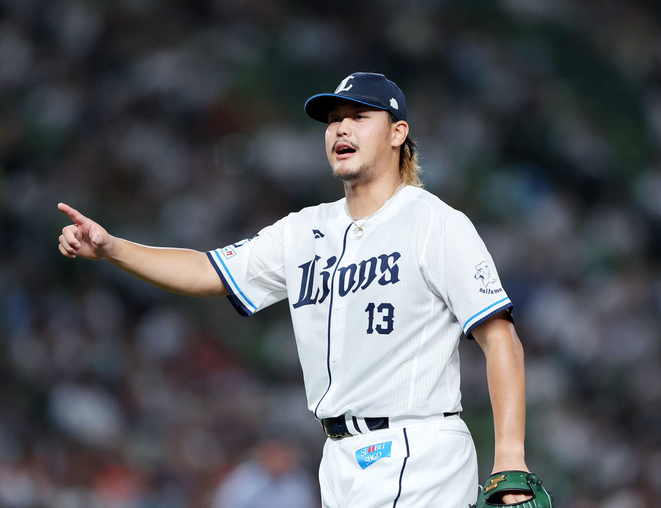 西武高橋光成（2023年7月25日撮影）