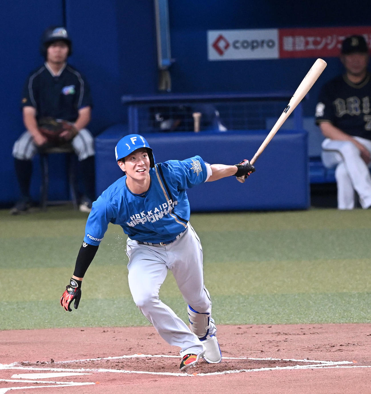 日本ハム松本剛（2023年7月19日撮影）