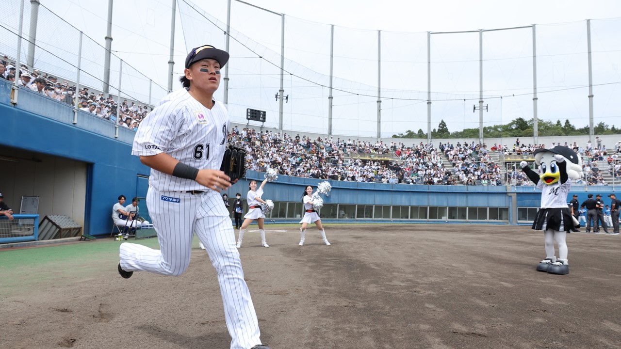 5月28日に千葉・茂原市で開催されたイースタン・リーグの様子（球団提供）