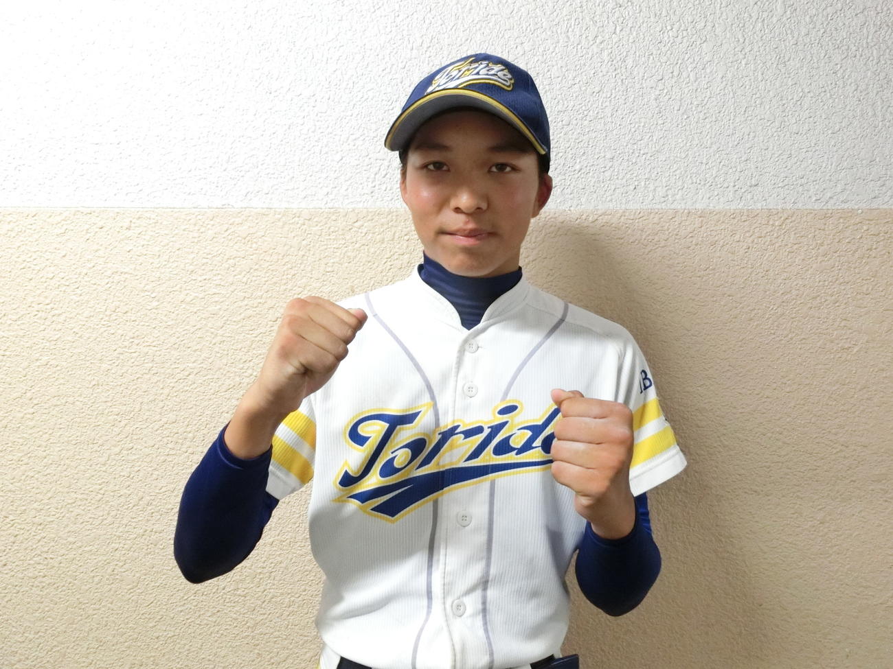茨城対決を制した取手の石井。11奪三振と大活躍