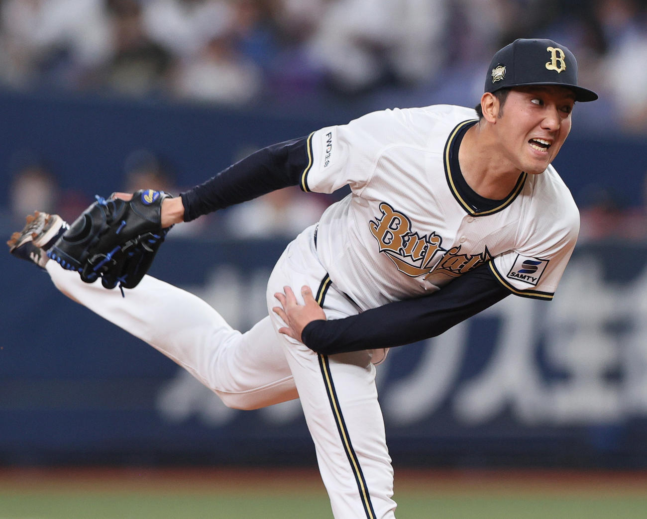 オリックス田嶋大樹（2023年4月撮影）