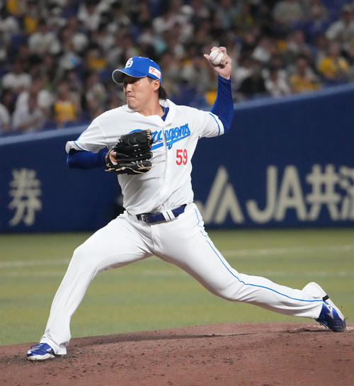 データ】中日斎藤綱記、移籍後初勝利 プロ1勝目から3勝目まで全て