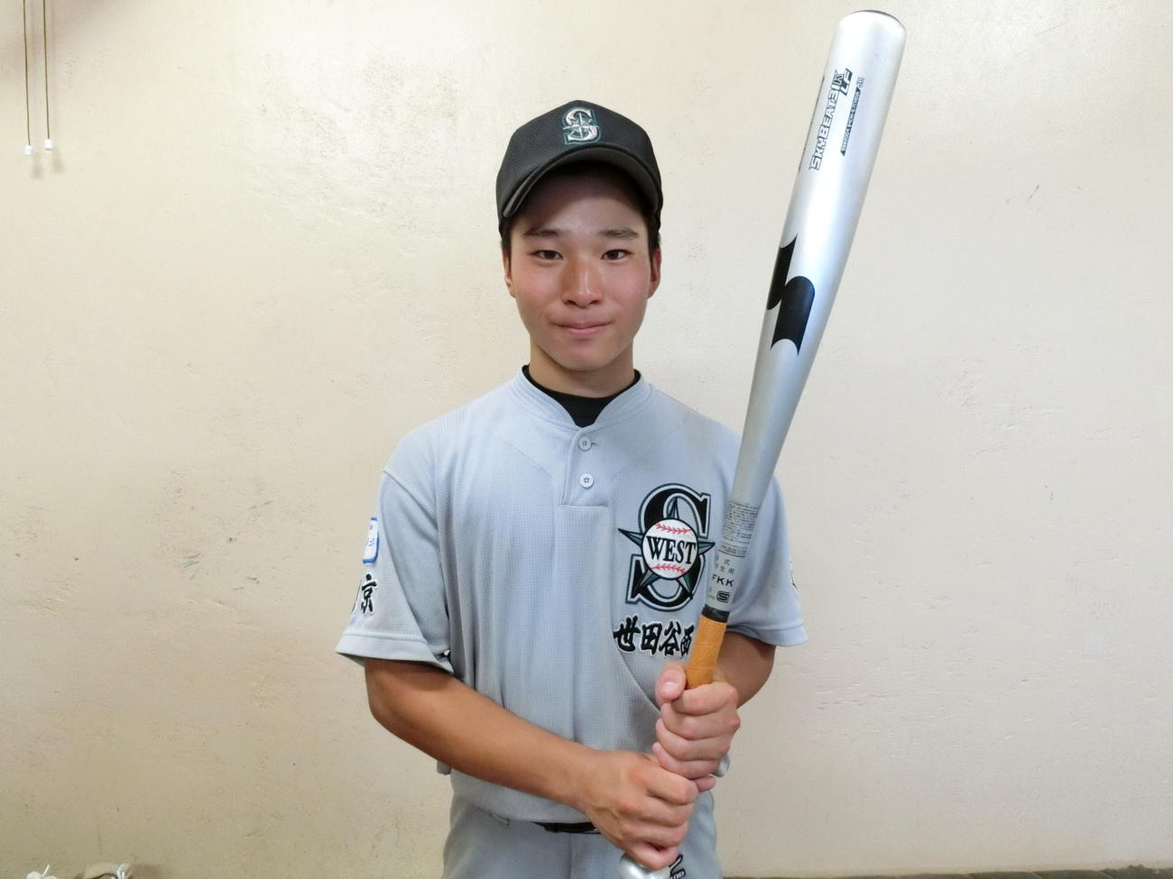 5打点を挙げた世田谷西・坂本