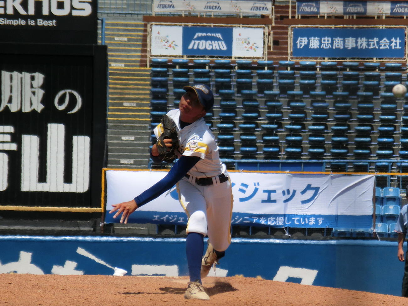 好投した取手の石井