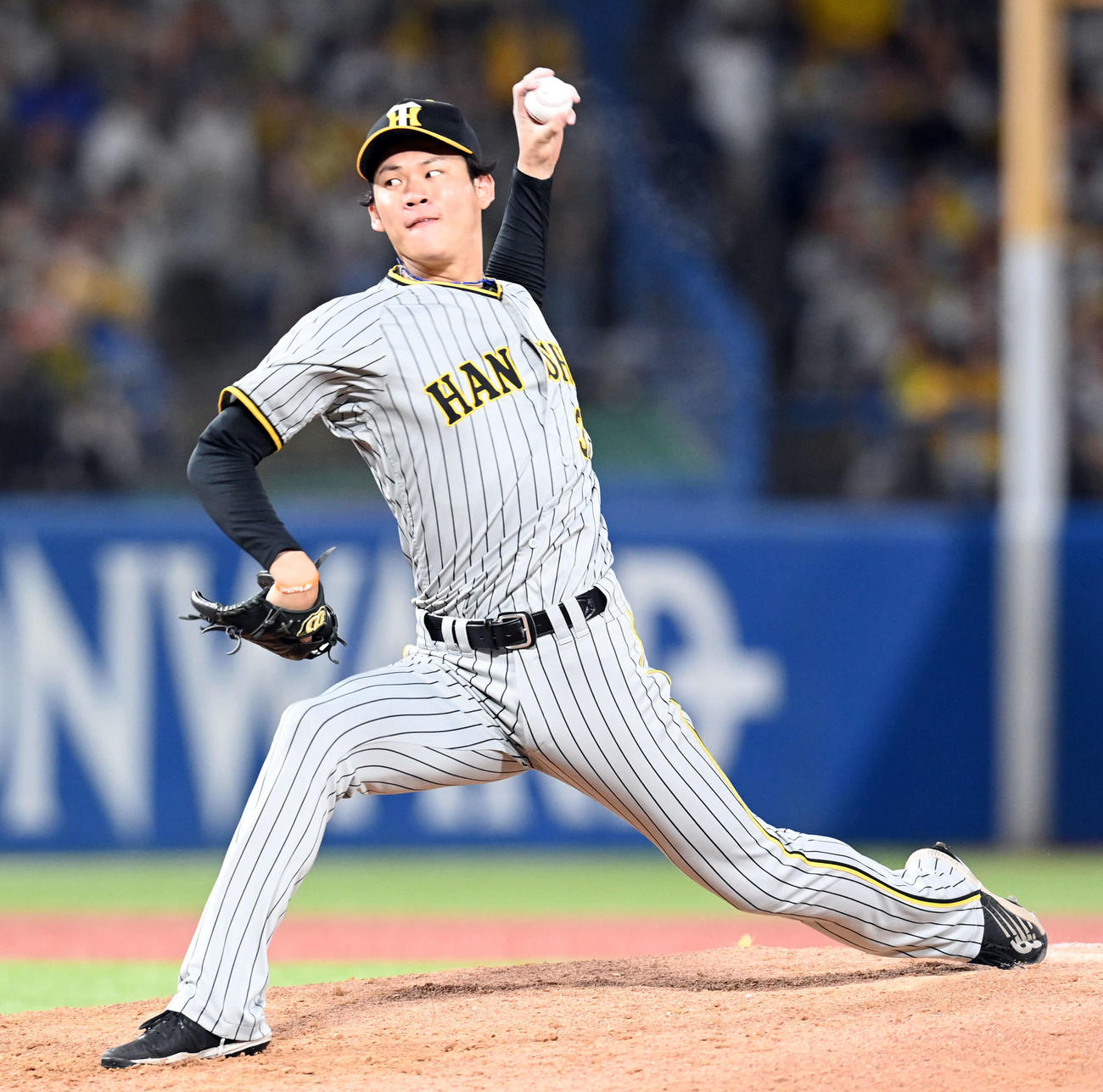 阪神及川雅貴（2023年7月22日撮影）