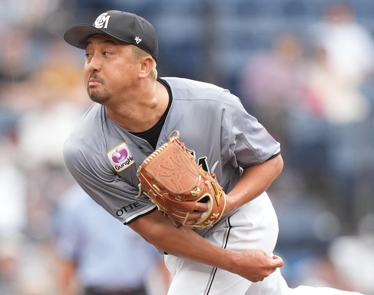 ロッテ沢村拓一（2023年7月1日撮影）