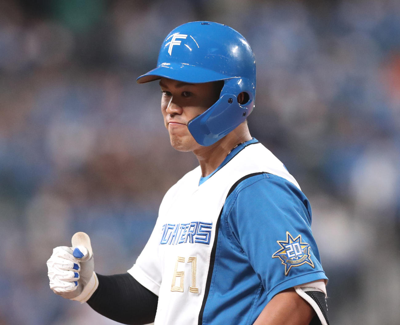 日本ハム今川優馬（2023年4月撮影）