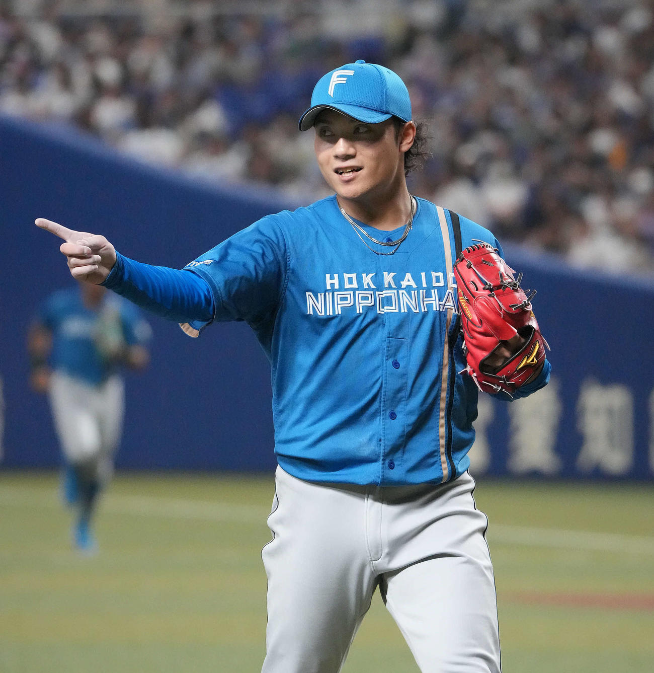 日本ハム伊藤大海（2023年6月17日撮影）