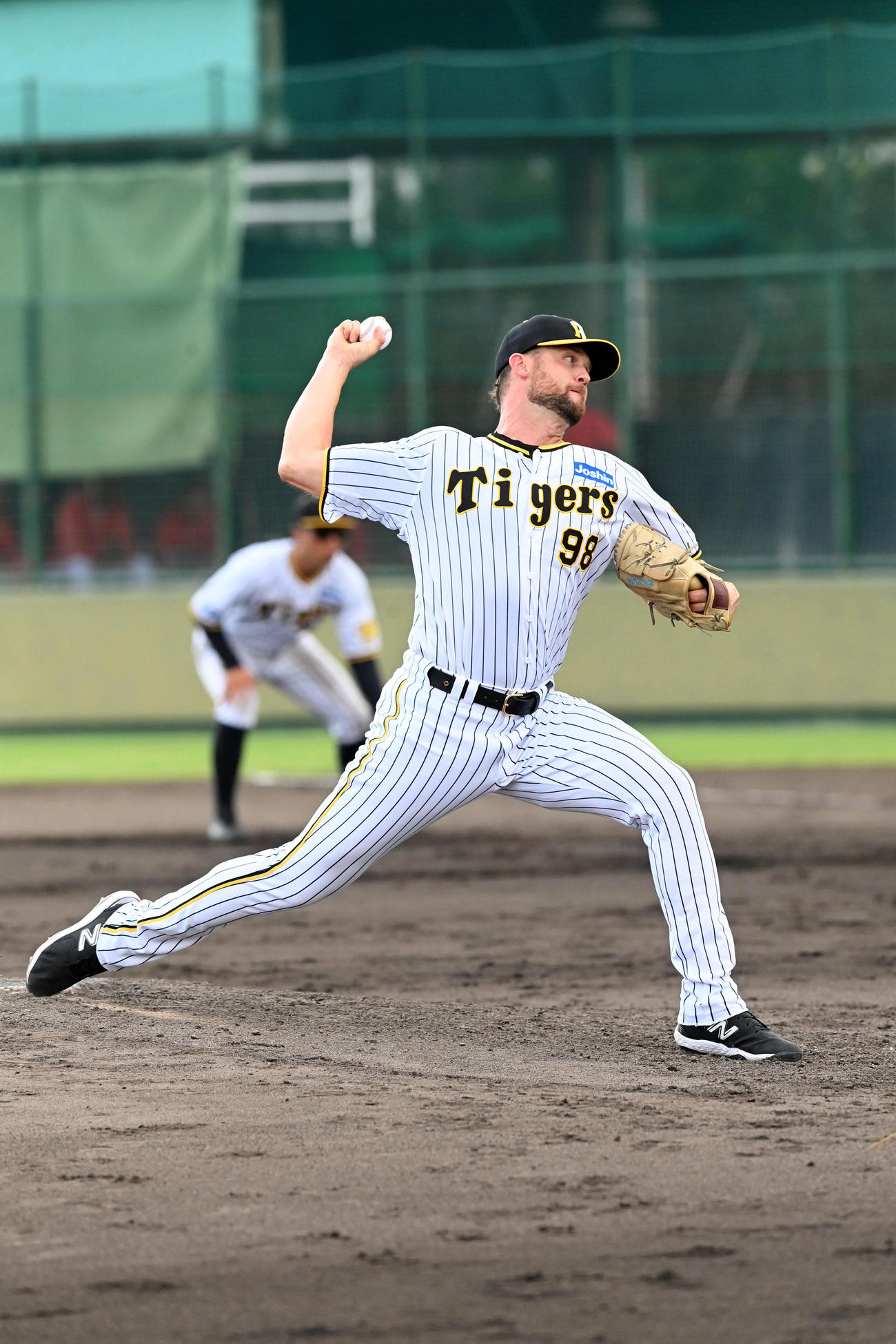 阪神対広島　コルテン・ブルワー連続12ー8（撮影・前岡正明）